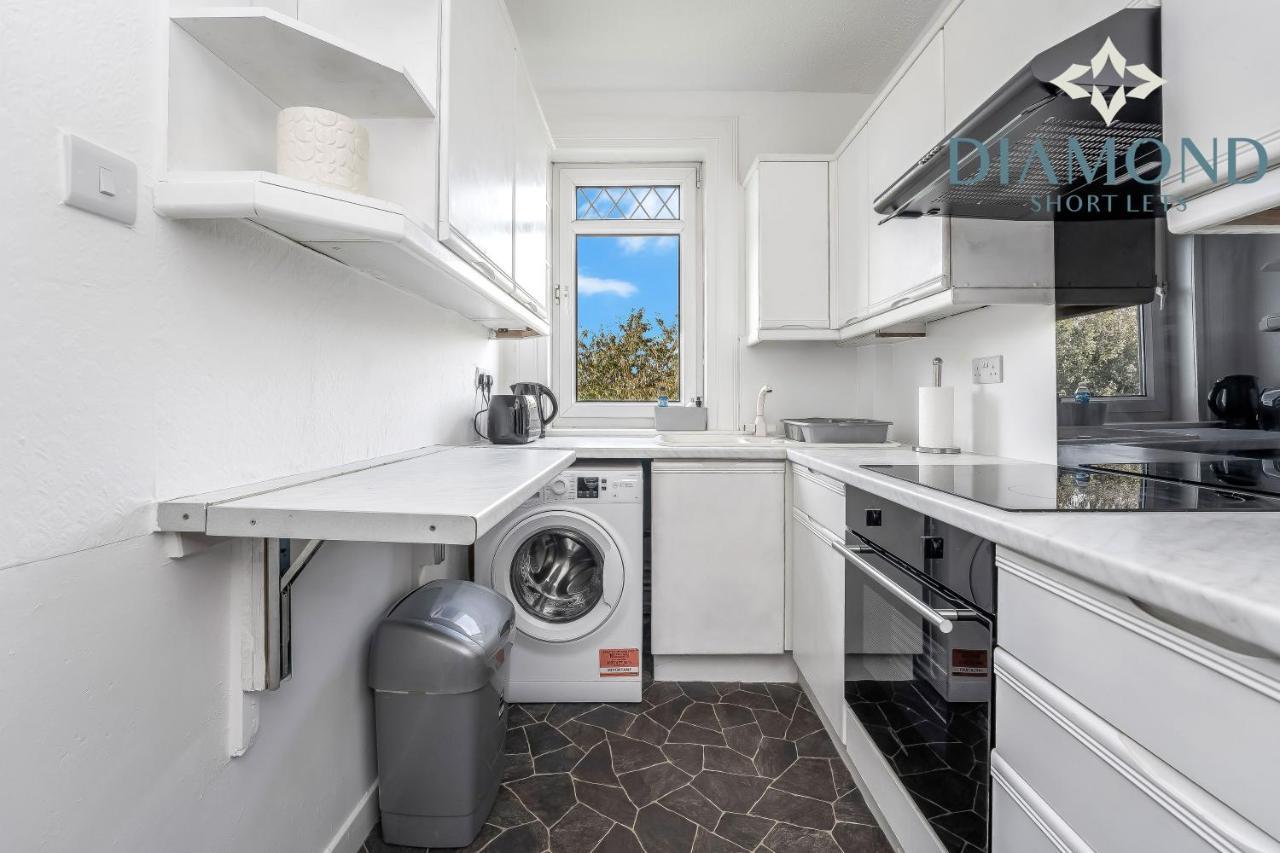 Cosy 2 Bed Apt West End EDI Exterior foto